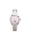 Gucci Stainless Steel Interlocking Watch In Rosa