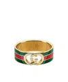Gucci Interlocking Bangle Bracelet In Multi