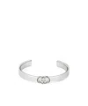 Gucci Interlocking Bangle Bracelet In Brown
