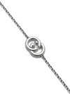 Gucci Interlocking Bracelet In Silver