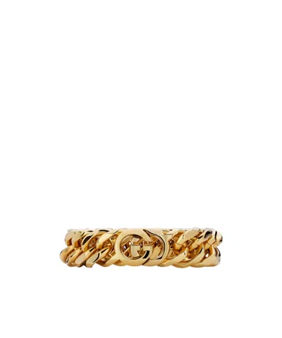Gucci Interlocking Chain Bracelet In Gold