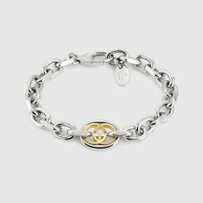 Gucci Interlocking Chain Bracelet
