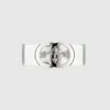 Gucci Interlocking Chevalier Ring In Metallic