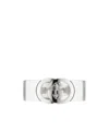 Gucci Interlocking Chevalier Ring In Metallic