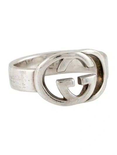 Pre-owned Gucci Interlocking Cocktail Ring In Multi