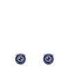 Gucci Interlocking Cufflinks In Blue