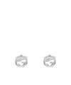 Gucci Interlocking G Cufflinks In Silver In Pattern