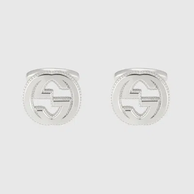 GUCCI GUCCI INTERLOCKING CUFFLINKS