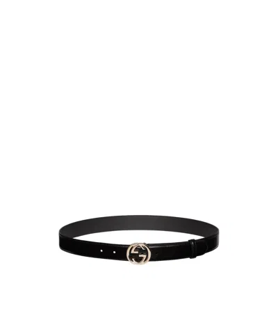 GUCCI BELT WITH INTERLOCKING G BUCKLE