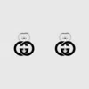 Gucci Interlocking Enamel Cufflinks In Undefined