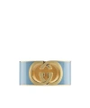 Gucci Interlocking Enamel Ring In Blue