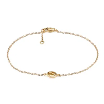 Gucci Interlocking G 18ct Yellow Gold Bracelet - Yba874207001