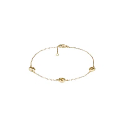 Gucci Interlocking G 18ct Yellow Gold Bracelet - Yba874214001