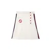 Gucci Interlocking G A-line Skirt Women In White