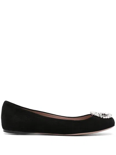 Gucci Ballerinas Mit Gg In Black