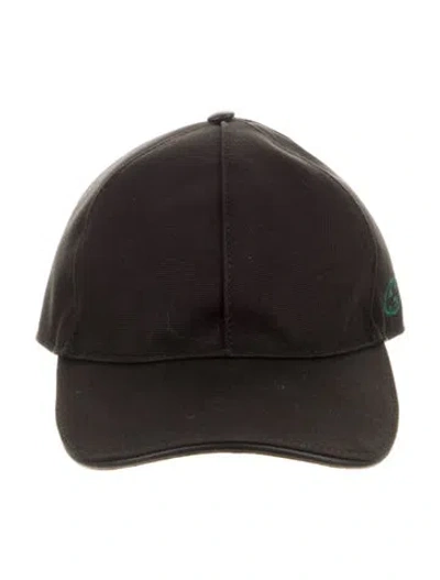 Pre-owned Gucci Interlocking G Baseball Cap In Black