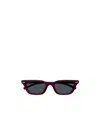 Gucci Interlocking G Cat-eye Sunglasses In Black