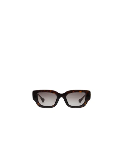 Gucci Interlocking G Cat-eye Sunglasses In Black