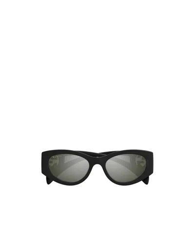 GUCCI GUCCI EYEWEAR CAT-EYE FRAME SUNGLASSES