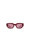 Gucci Interlocking G Cat-eye Sunglasses In Pink