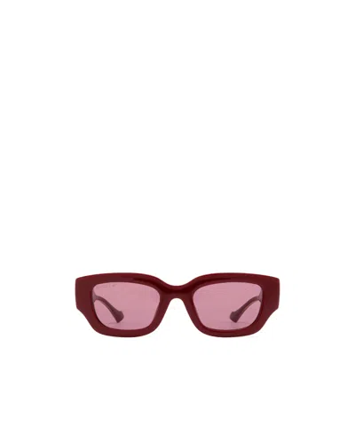 Gucci Interlocking G Cat-eye Sunglasses In Pink