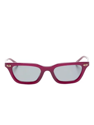 Gucci Interlocking G Cat-eye Sunglasses In Multi