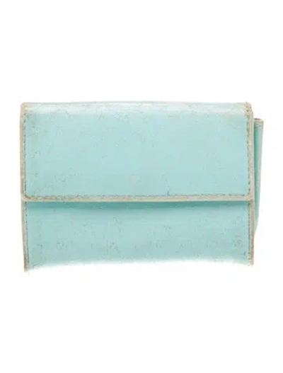 Pre-owned Gucci Interlocking G Clutch In Blue