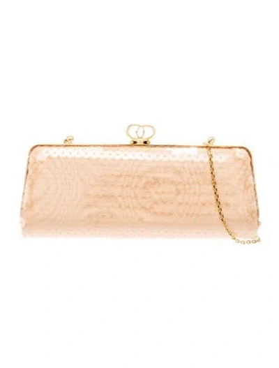 Pre-owned Gucci Interlocking G Clutch W/ Tags In Neutrals