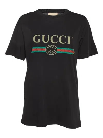 Pre-owned Gucci Interlocking G Cotton T-shirt