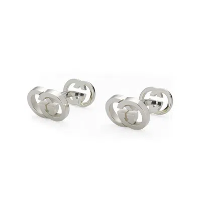 Gucci Interlocking G Cufflinks - Ybe814829001