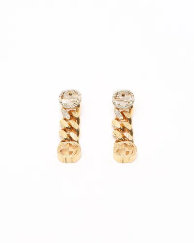 Gucci Interlocking G Dangling Earrings