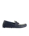 Gucci Interlocking G Driver Loafers In Black