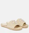 GUCCI INTERLOCKING G ESPADRILLE SLIDES