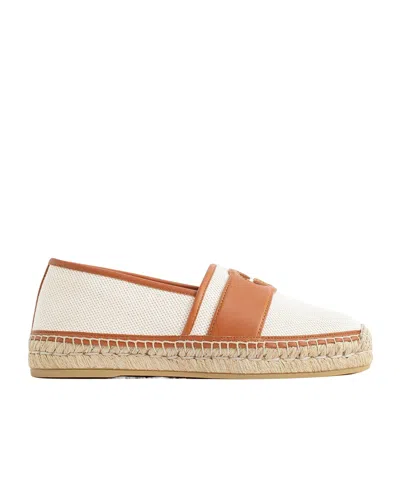 GUCCI GUCCI LOGO CUT-OUT SLIP-ON ESPADRILLES