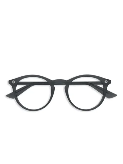 Gucci Interlocking G Glasses In 灰色