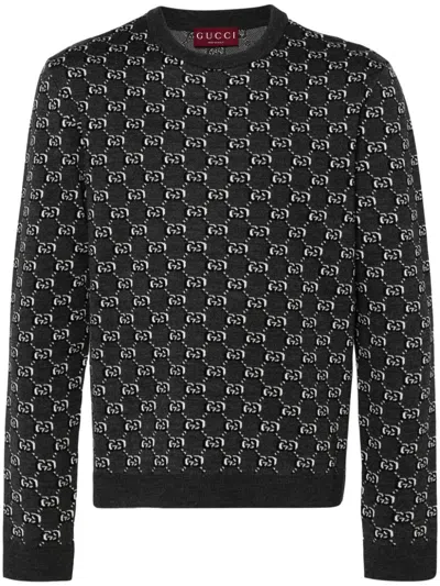 GUCCI INTERLOCKING G-JACQUARD SWEATER