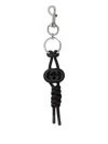 Gucci Keychain With Interlocking G In Metallic