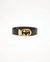 Gucci Interlocking G Leather Belt