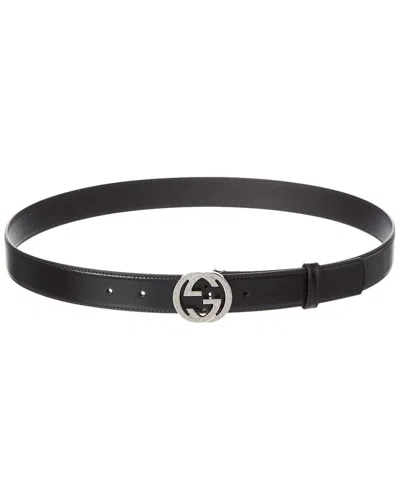 Gucci Interlocking G Leather Belt