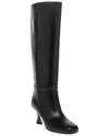 Gucci Interlocking G Leather Boot In Black