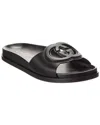 Gucci Leather Sandals Featuring Cut-out Detailing
