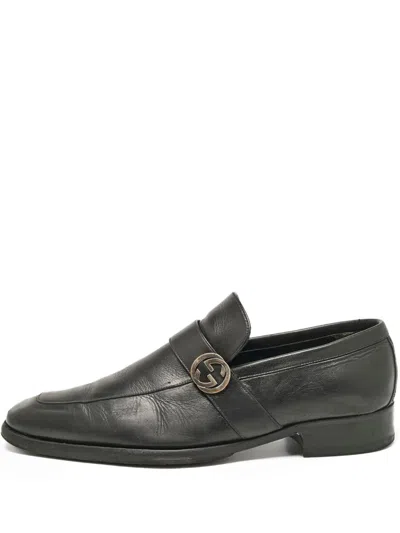 Pre-owned Gucci Interlocking G Loafers