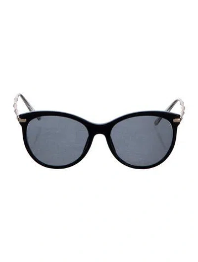 Pre-owned Gucci Interlocking G Logo Cat-eye Sunglasses In Multi