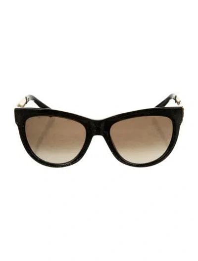 Pre-owned Gucci Interlocking G Logo Cat-eye Sunglasses In Multi