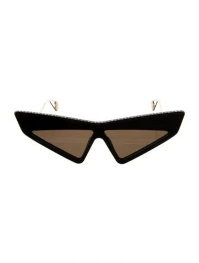 Pre-owned Gucci Interlocking G Logo Cat-eye Sunglasses W/ Tags In Multi