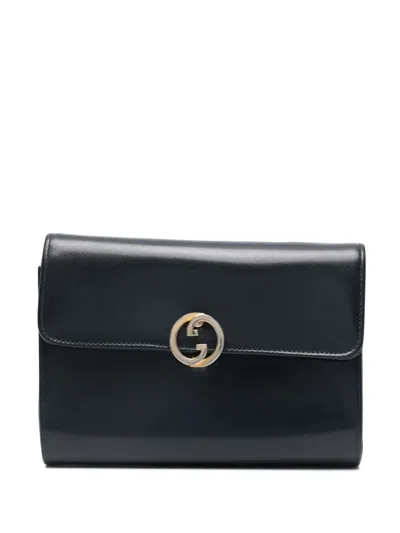 Pre-owned Gucci Interlocking G-logo Clutch Bag