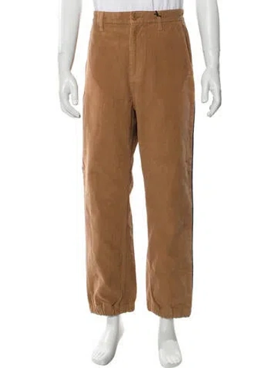 Pre-owned Gucci Interlocking G Logo Corduroy Pants In Brown