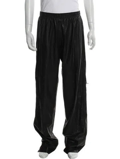Pre-owned Gucci Interlocking G Logo Joggers In Black