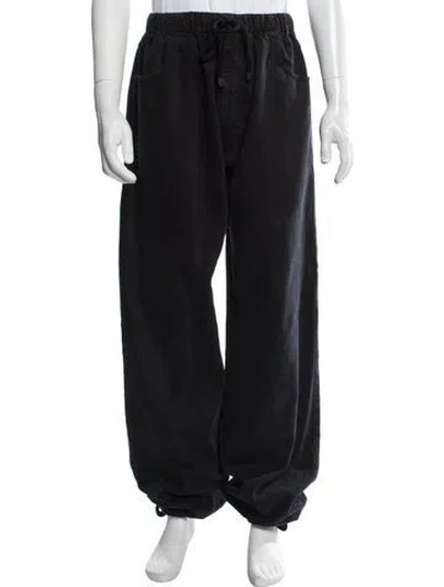 Pre-owned Gucci Interlocking G Logo Joggers In Blue
