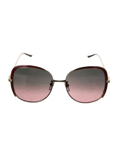 Pre-owned Gucci Interlocking G Logo Oversize Sunglasses W/ Tags